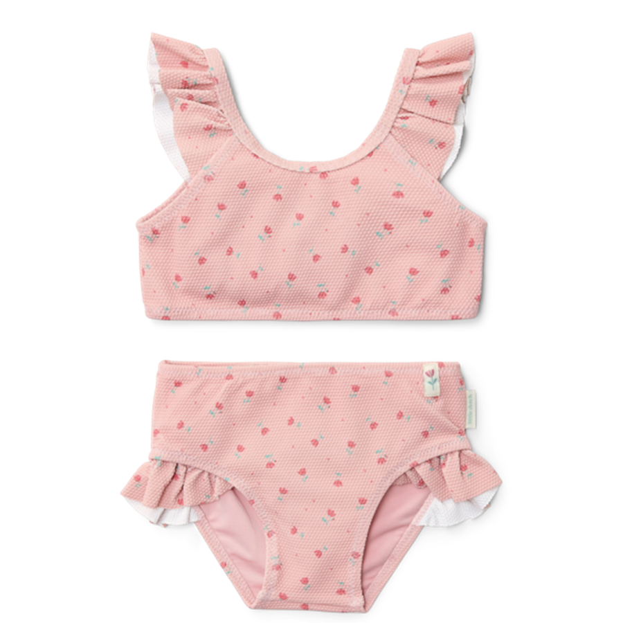 Little Dutch -Costume Bikini  Rosa Floreale