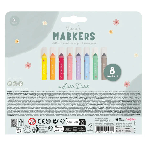 Little Dutch - Pennarelli Rosa& Friends