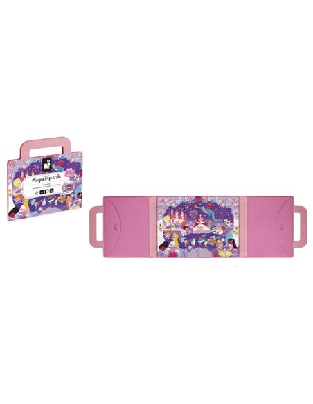 Janod -Puzzle magnetico principesse 36 pezzi
