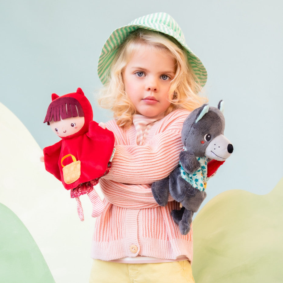 Lilliputiens - CAPPUCCETTO ROSSO MARIONETTA DA MANO