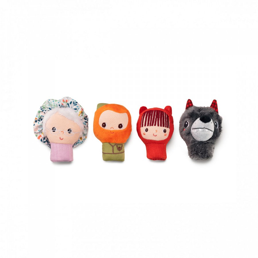 Lilliputiens -MARIONETTE DA DITA CAPPUCCETTO ROSSO