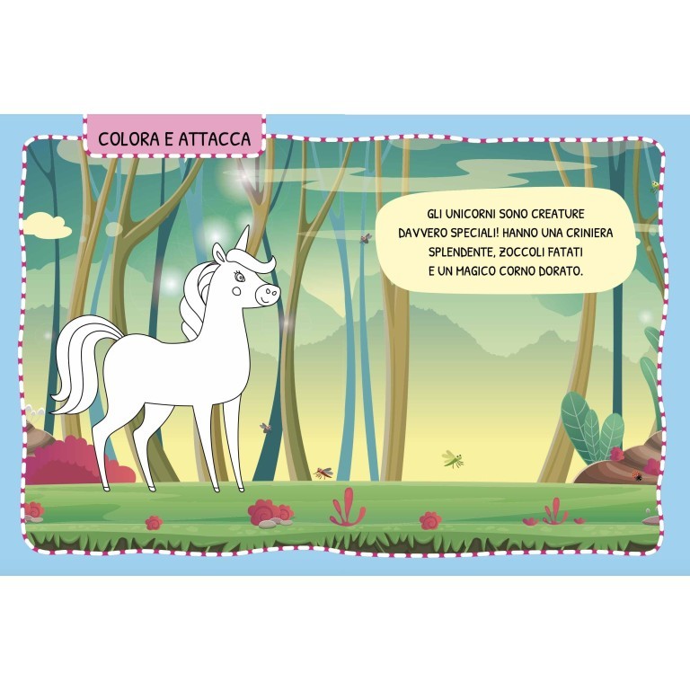 Sassi Yunior Editore - Mega box arts & crafts. Unicorni