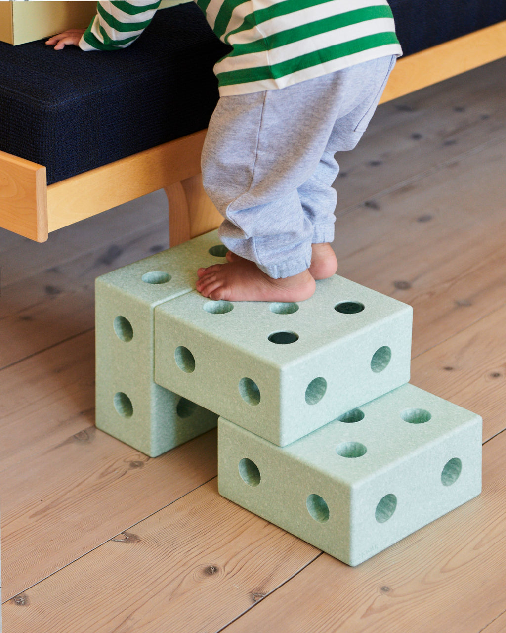 MODU-3-In-! Baby Walker-Verde Menta