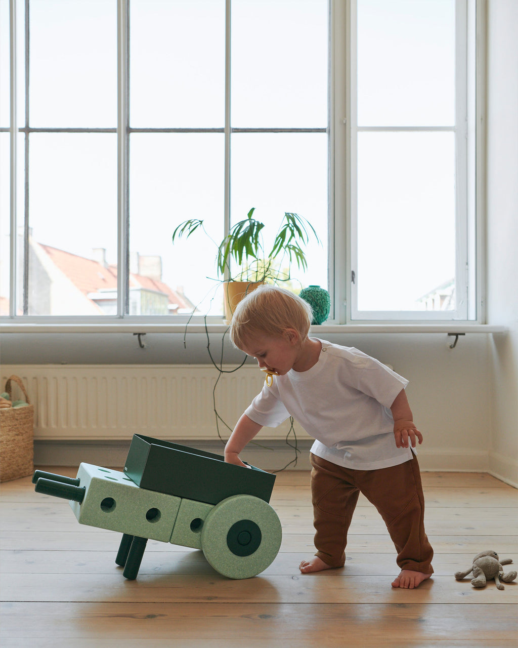 MODU-3-In-! Baby Walker-Verde Menta
