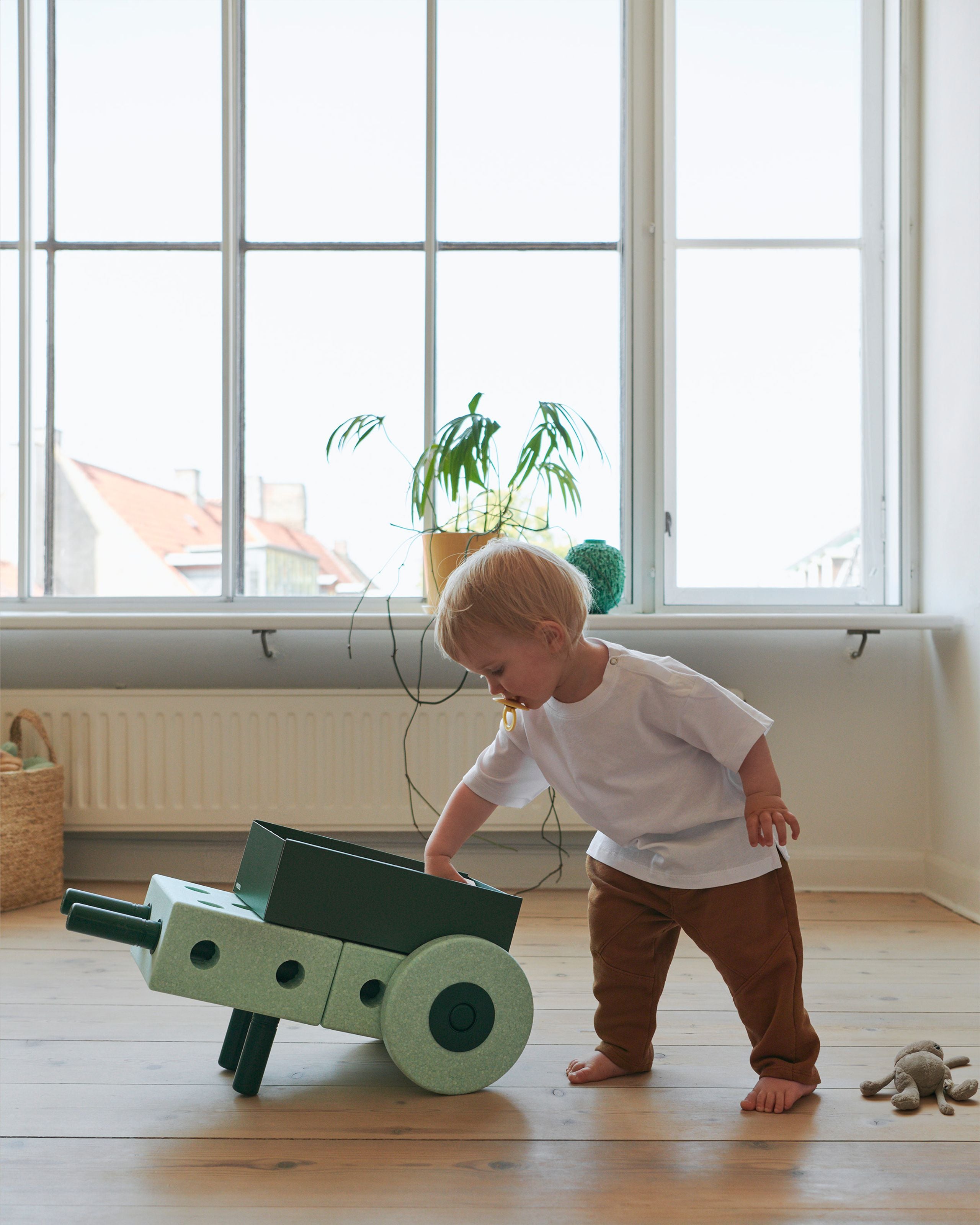 MODU-3-In-! Baby Walker-Verde Menta
