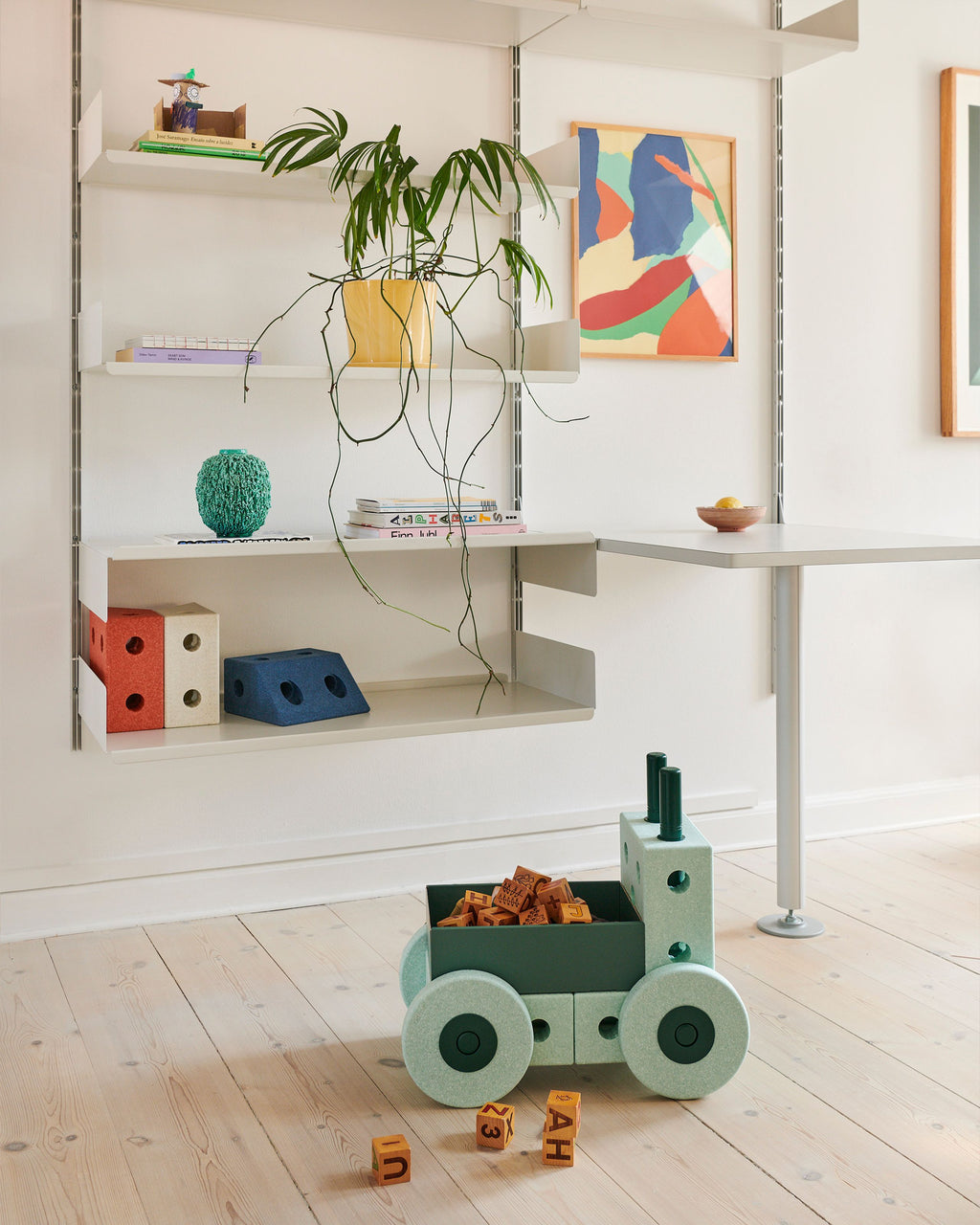 MODU-3-In-! Baby Walker-Verde Menta