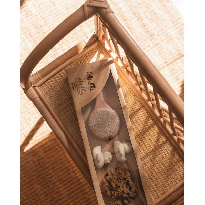 MRS.ERTHA-POLLY & OLLY - SET DA BAGNO NATURALE