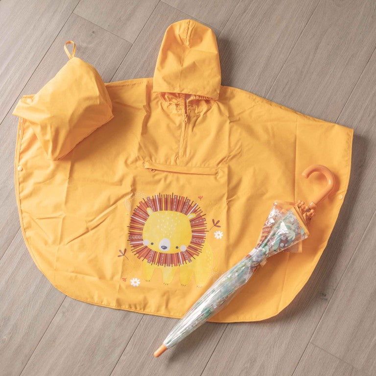 Ombrello Trasparente Per Bambini - Leone Chompy