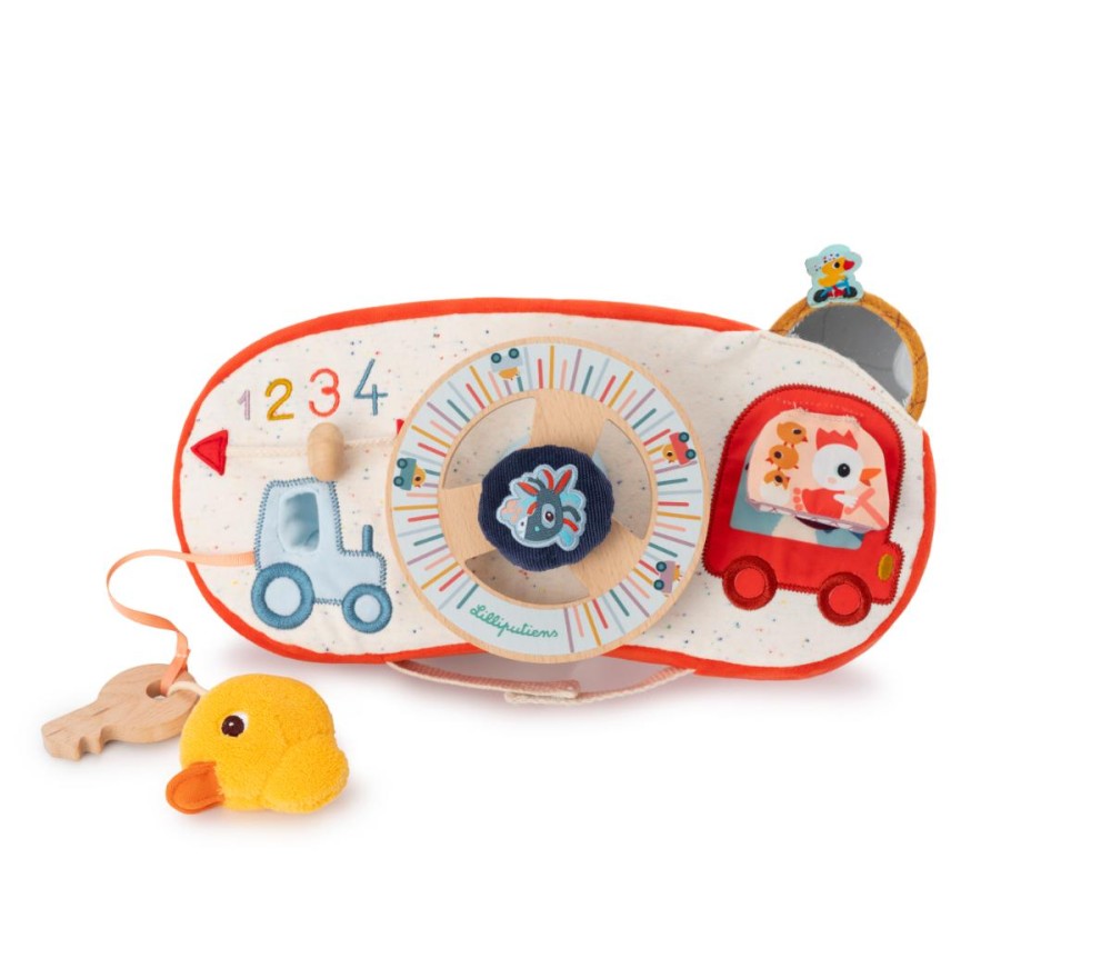 Lilliputiens - PANNELLO CON VOLANTE E ATTIVITA' FATTORIA