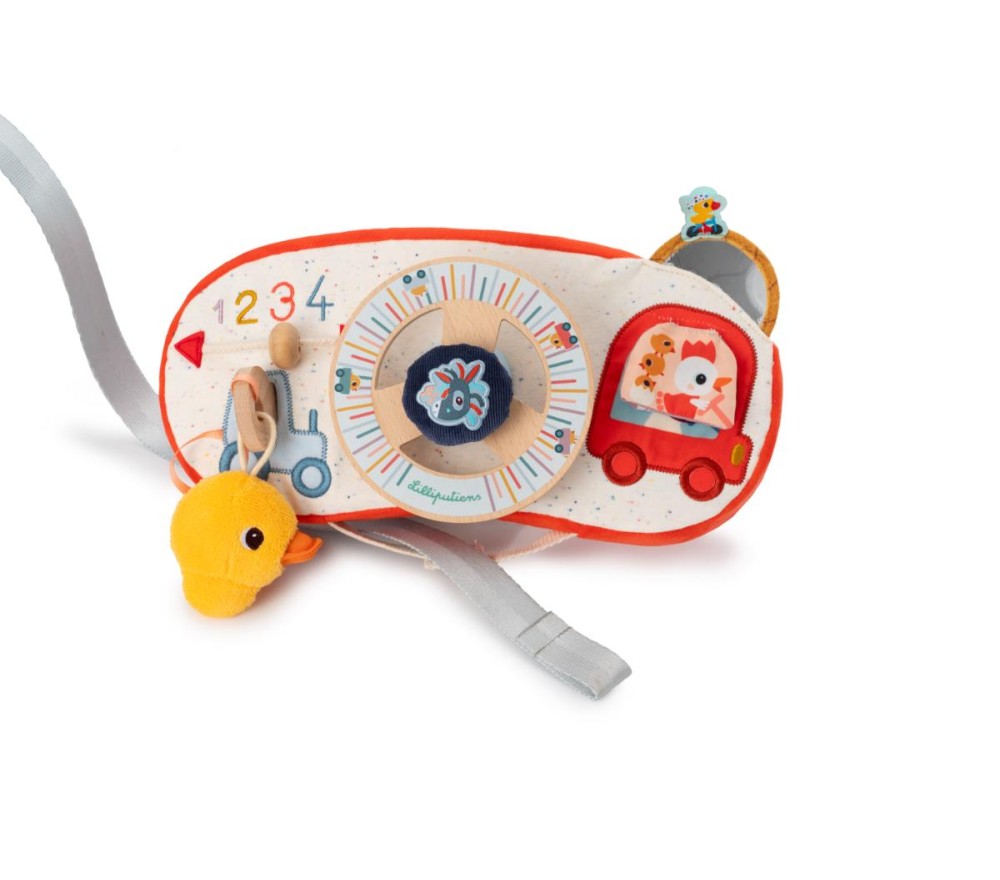 Lilliputiens - PANNELLO CON VOLANTE E ATTIVITA' FATTORIA