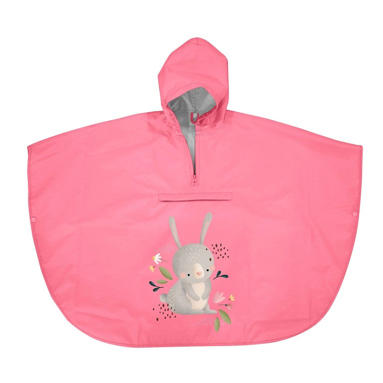 Poncho Impermeabile Per Bambini - Coniglietta Fluffy