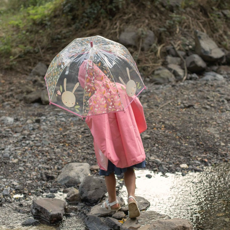 Poncho Impermeabile Per Bambini - Coniglietta Fluffy