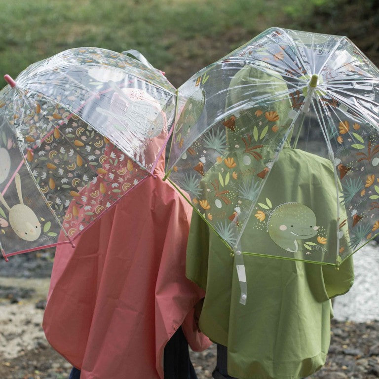 Poncho Impermeabile Per Bambini - Coniglietta Fluffy