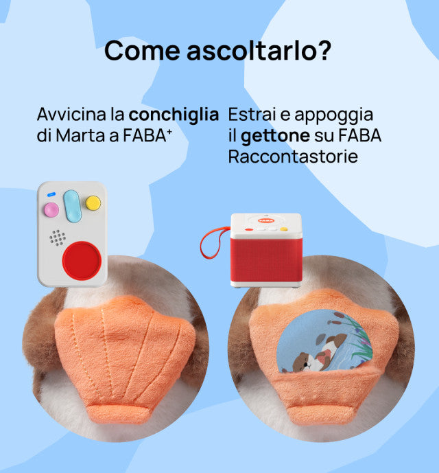 Faba - Coccole e abbracci con Marta