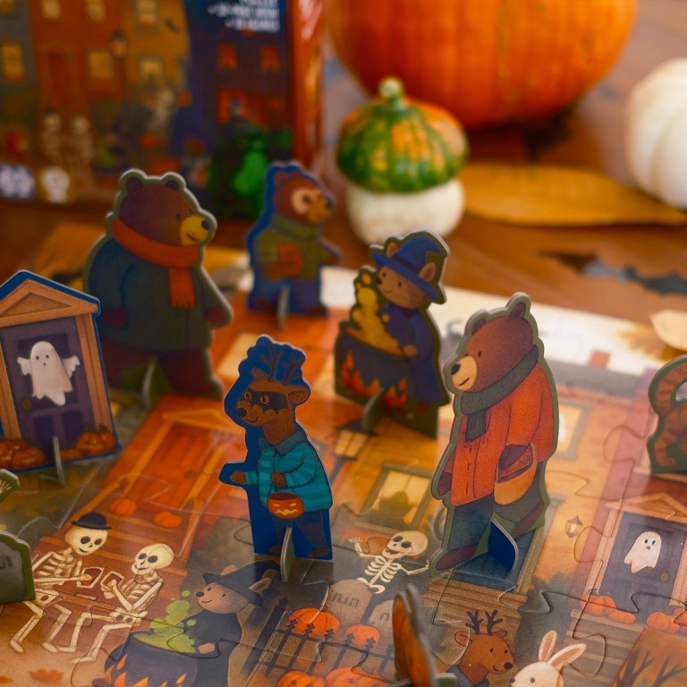 Sassi  Editore -Puzzle Day & Night. Halloween