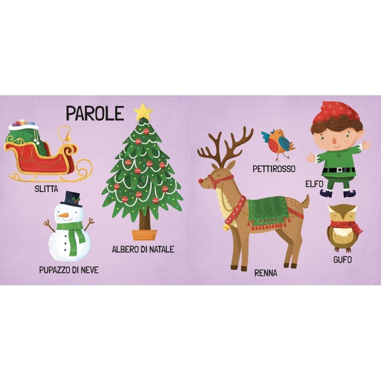 Sassi Editore -Il Natale - libro + puzzle +10 Figurine Natalizie