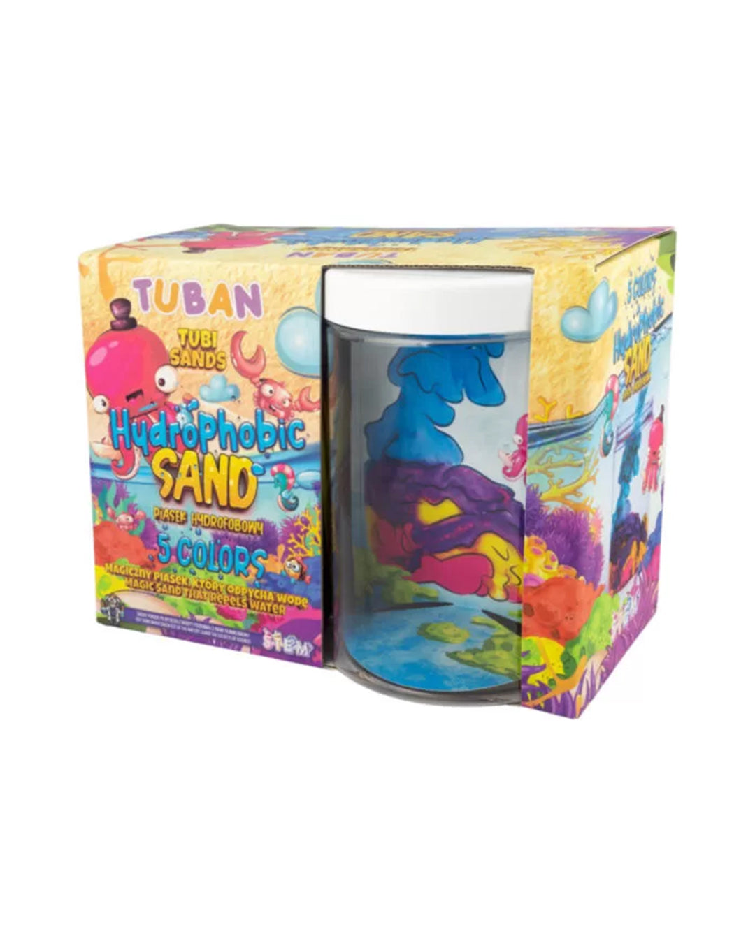 Tuban - SET SABBIA IDROFOBICA – 5 COLORI CON ACQUARIO