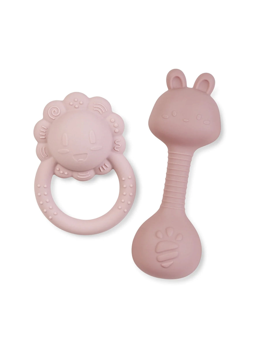 Saro - SET DA DENTIZIONE TINY TREASURES CON SONAGLIO
