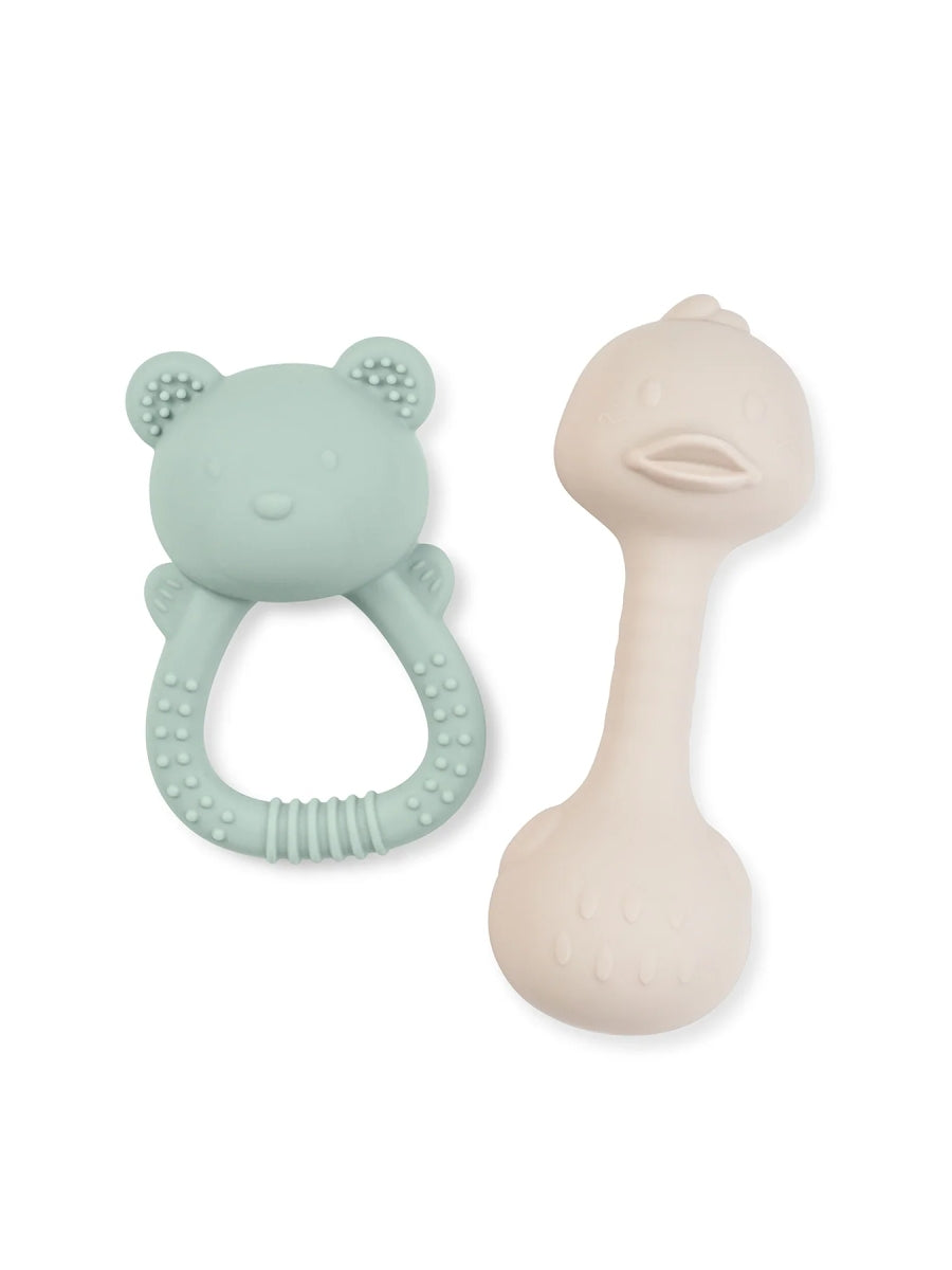Saro - SET DA DENTIZIONE TINY TREASURES CON SONAGLIO