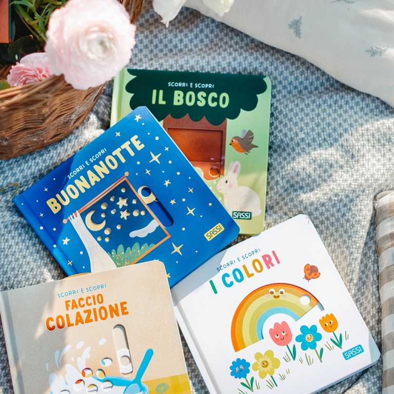Sassi Editore -Scorri e scopri. Buonanotte