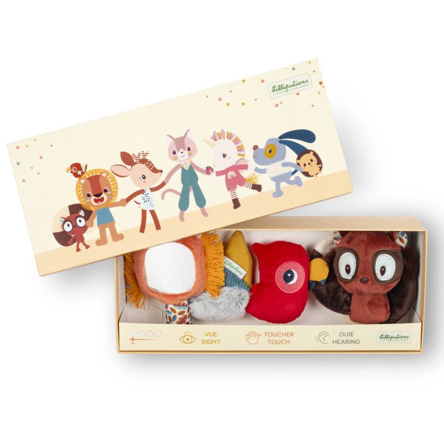 Lilliputiens - Set sensoriale - Jack il leone