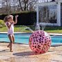 Swim Essentials-Palla Spruzza Acqua Leopardata Rosa