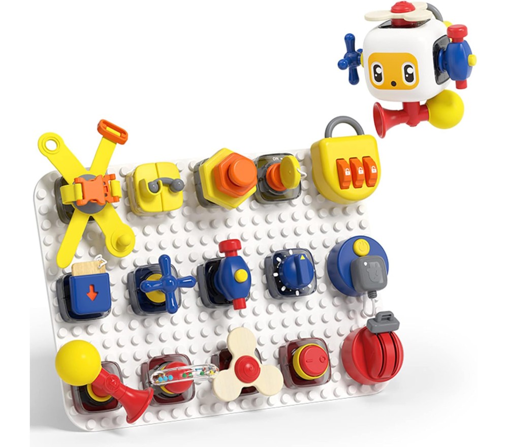 Top Bright-TAVOLETTA EDUCATIVA BUSY BOARD COMPONIBILE