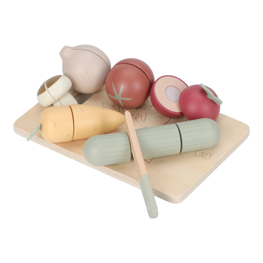 Little Dutch-Verdure tagliate in legno - Multicolore - Essentials