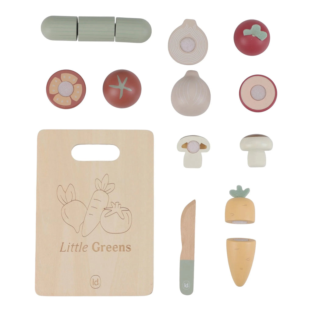 Little Dutch-Verdure tagliate in legno - Multicolore - Essentials