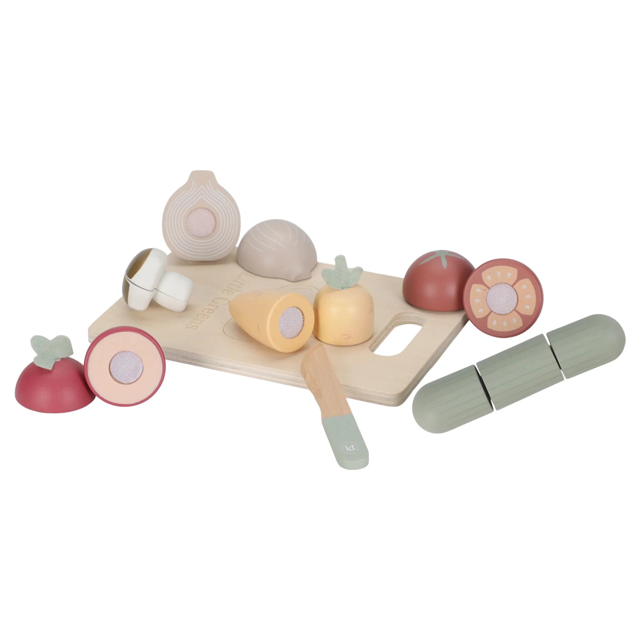 Little Dutch-Verdure tagliate in legno - Multicolore - Essentials